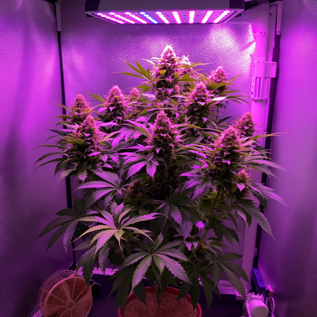 Illuminati OG cannabis plant in flowering stage — 60-100 cm autoflower