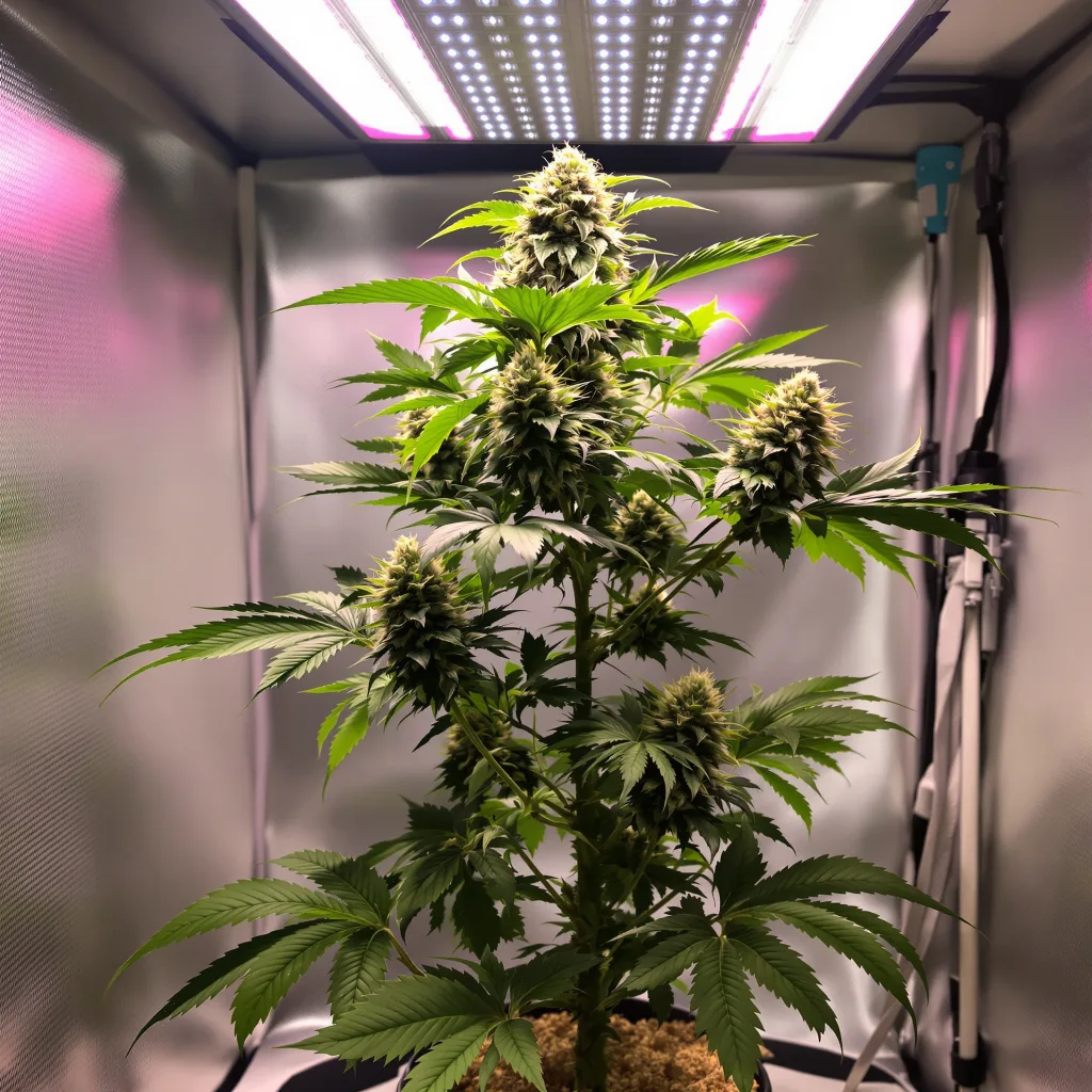 Illuminati OG cannabis plant in flowering stage — 90-130 cm feminised