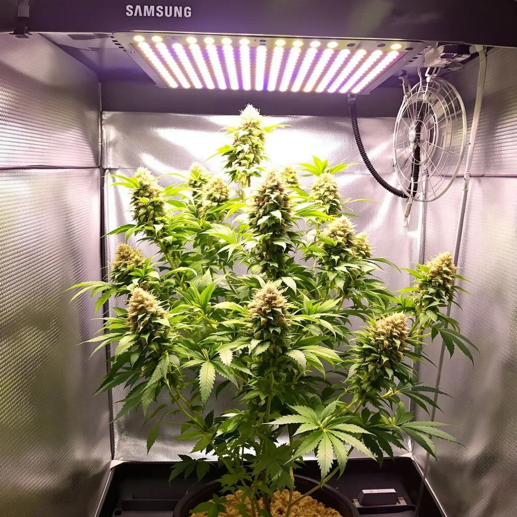 Incredible Bulk cannabis plant in flowering stage — 0.6-1 m feminised