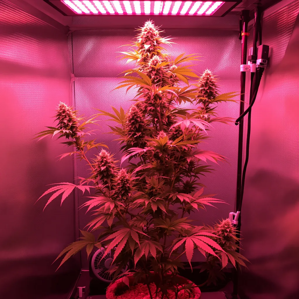 Industrial Plant cannabis plant in flowering stage — 120 cm autoflower