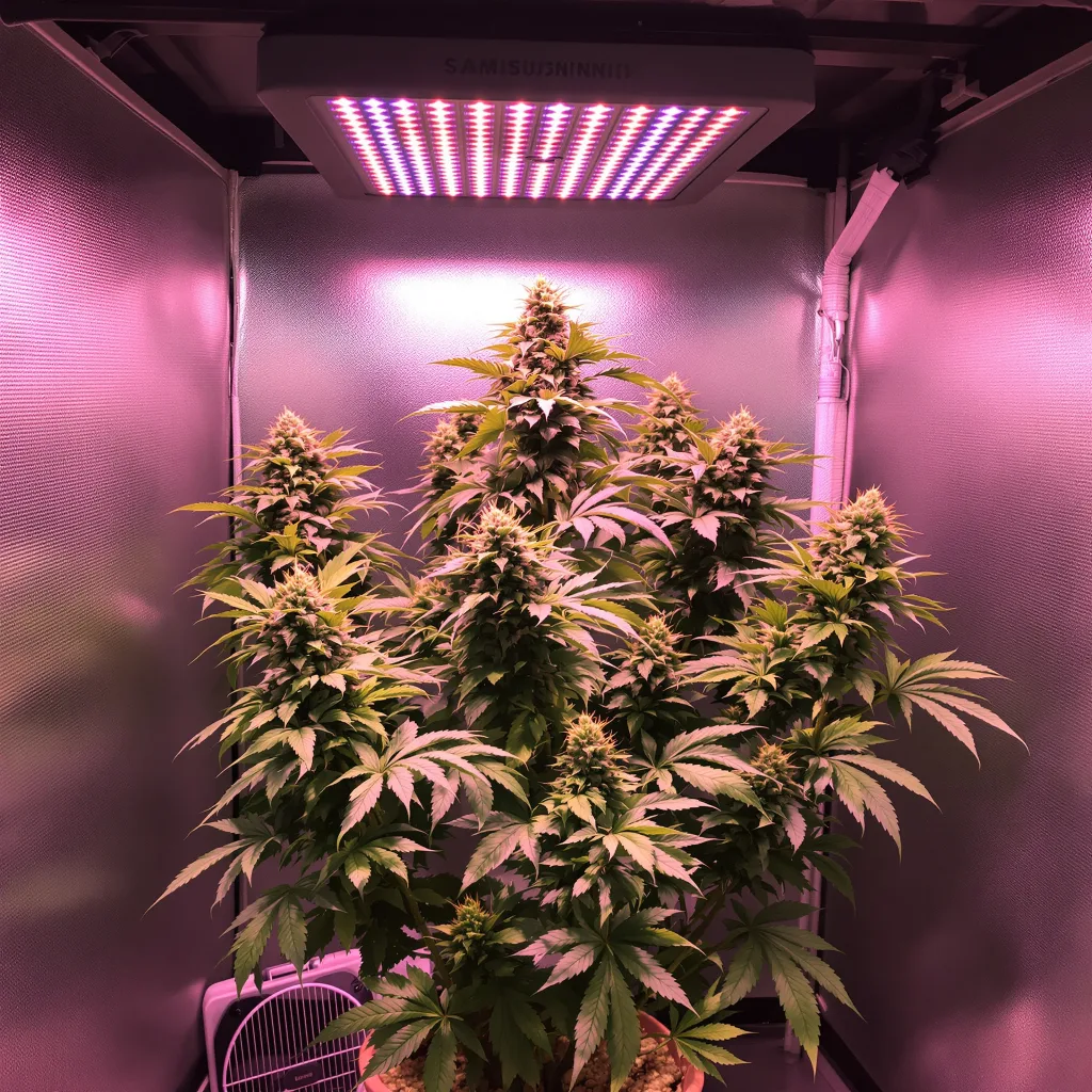 Ingrid cannabis plant in flowering stage — 90-130 cm feminised