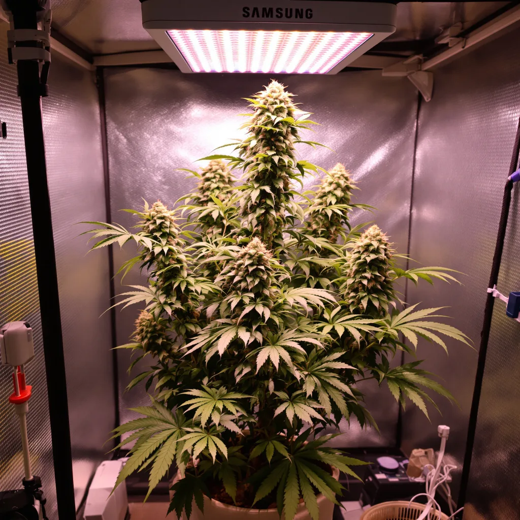 Jedi Cookies cannabis plant in flowering stage — 90-130 cm feminised