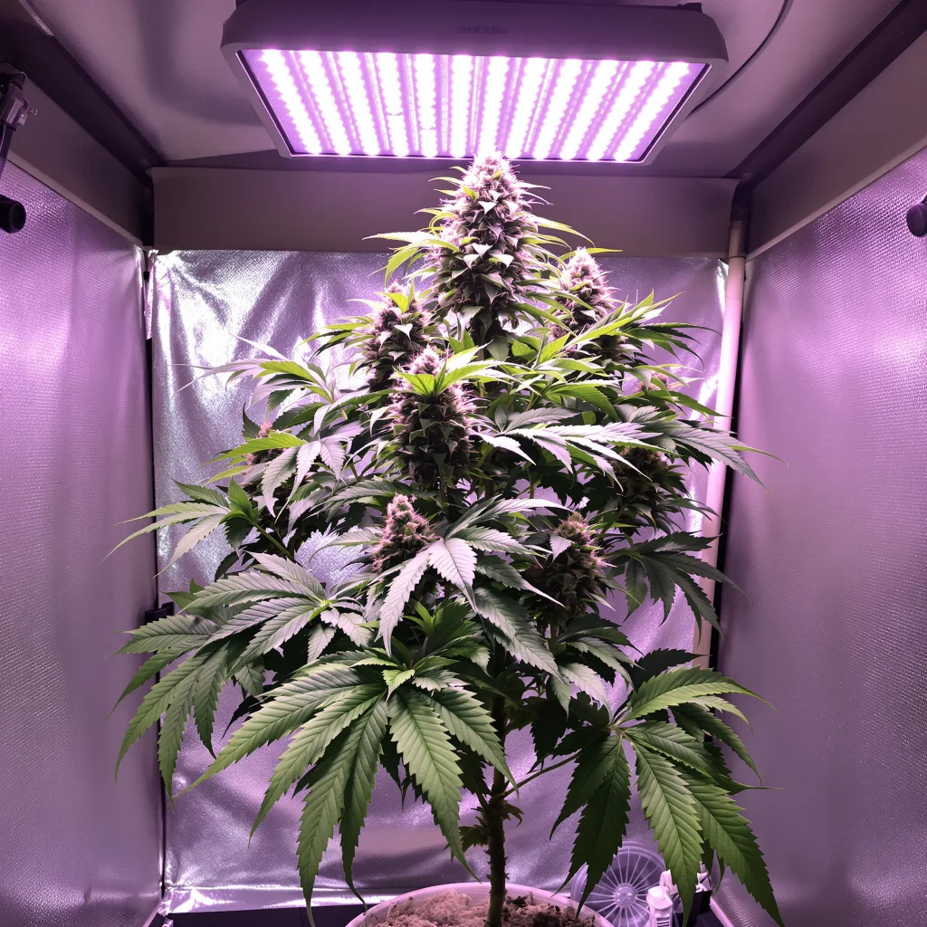 Jelly Roll cannabis plant in flowering stage — 60-100 cm autoflower