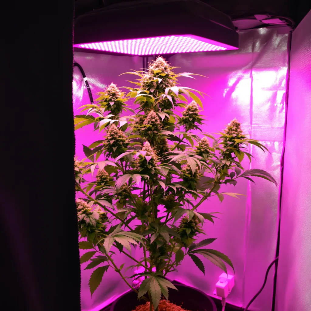 Jesus Juice cannabis plant in flowering stage — 120-180 cm feminised