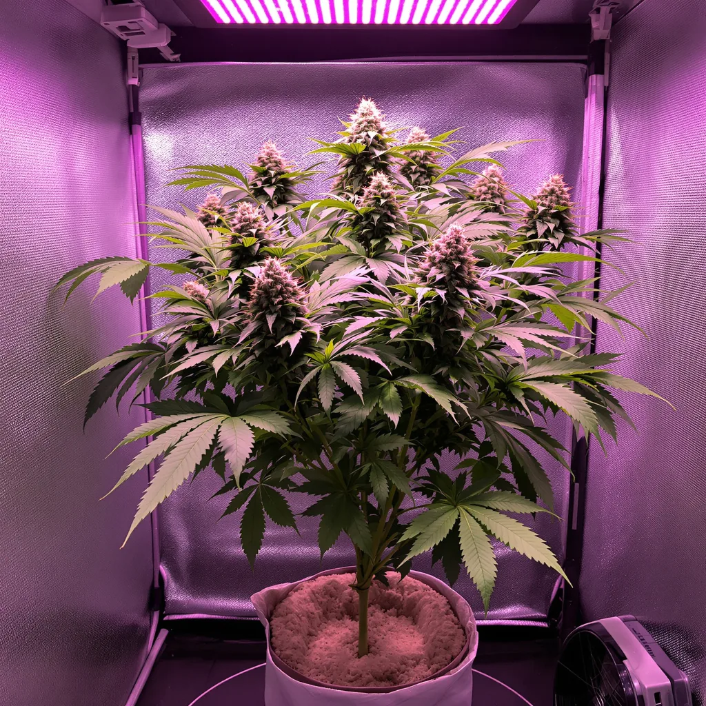 Jungle Cookie cannabis plant in flowering stage — 90-130 cm feminised