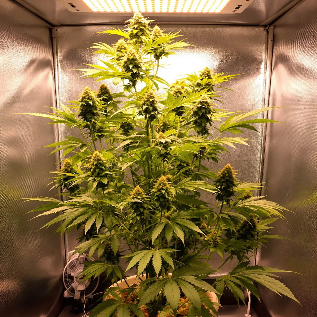 Kahuna cannabis plant in flowering stage — 150-200 cm feminised