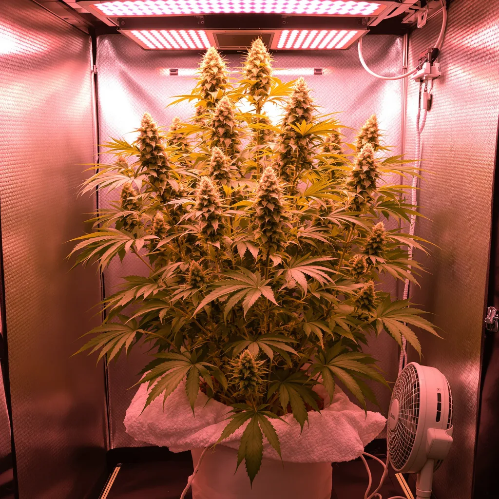 Kali Mist cannabis plant in flowering stage — 150-200 cm feminised
