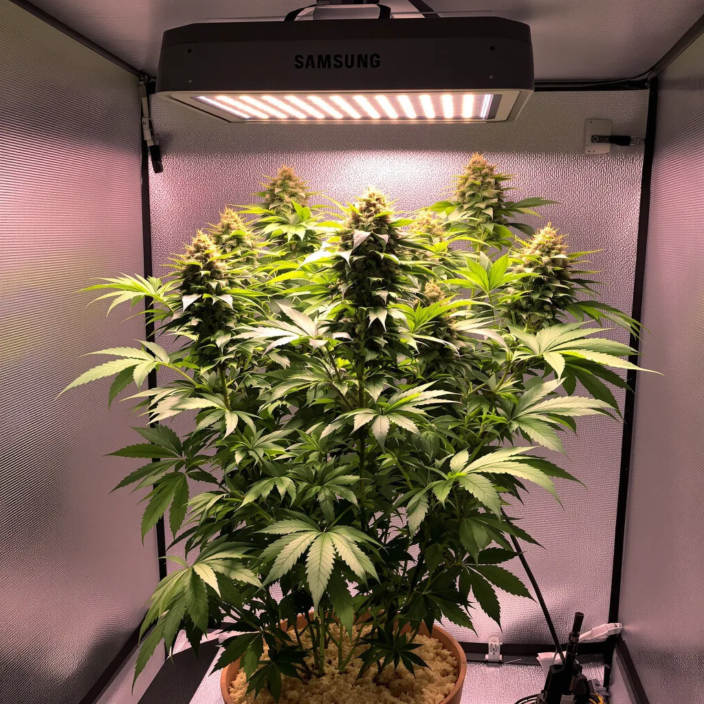 Kandahar cannabis plant in flowering stage — 90-130 cm feminised