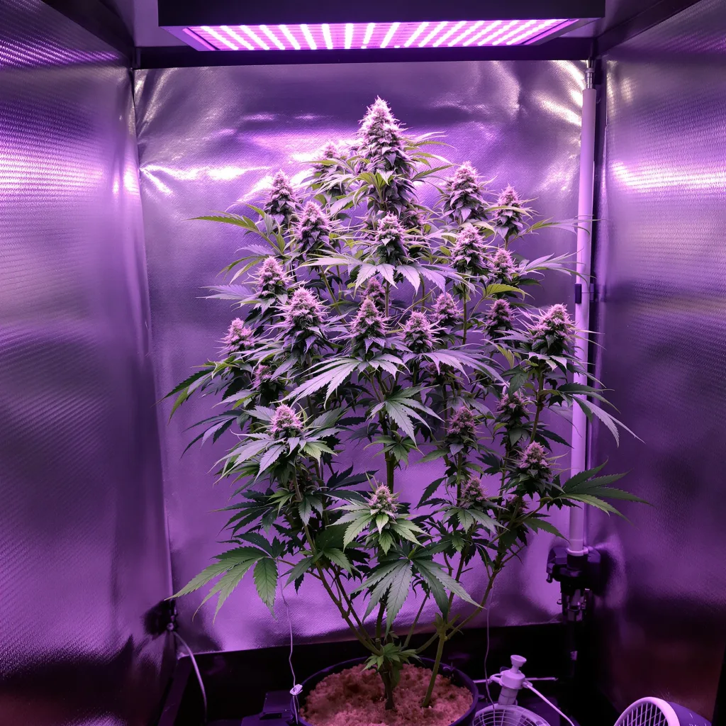 Kandy Kush cannabis plant in flowering stage — 60-100 cm autoflower
