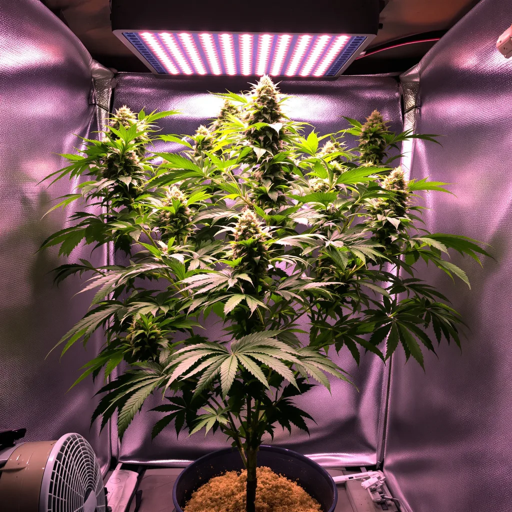 Katsu Kush cannabis plant in flowering stage — 90-130 cm feminised