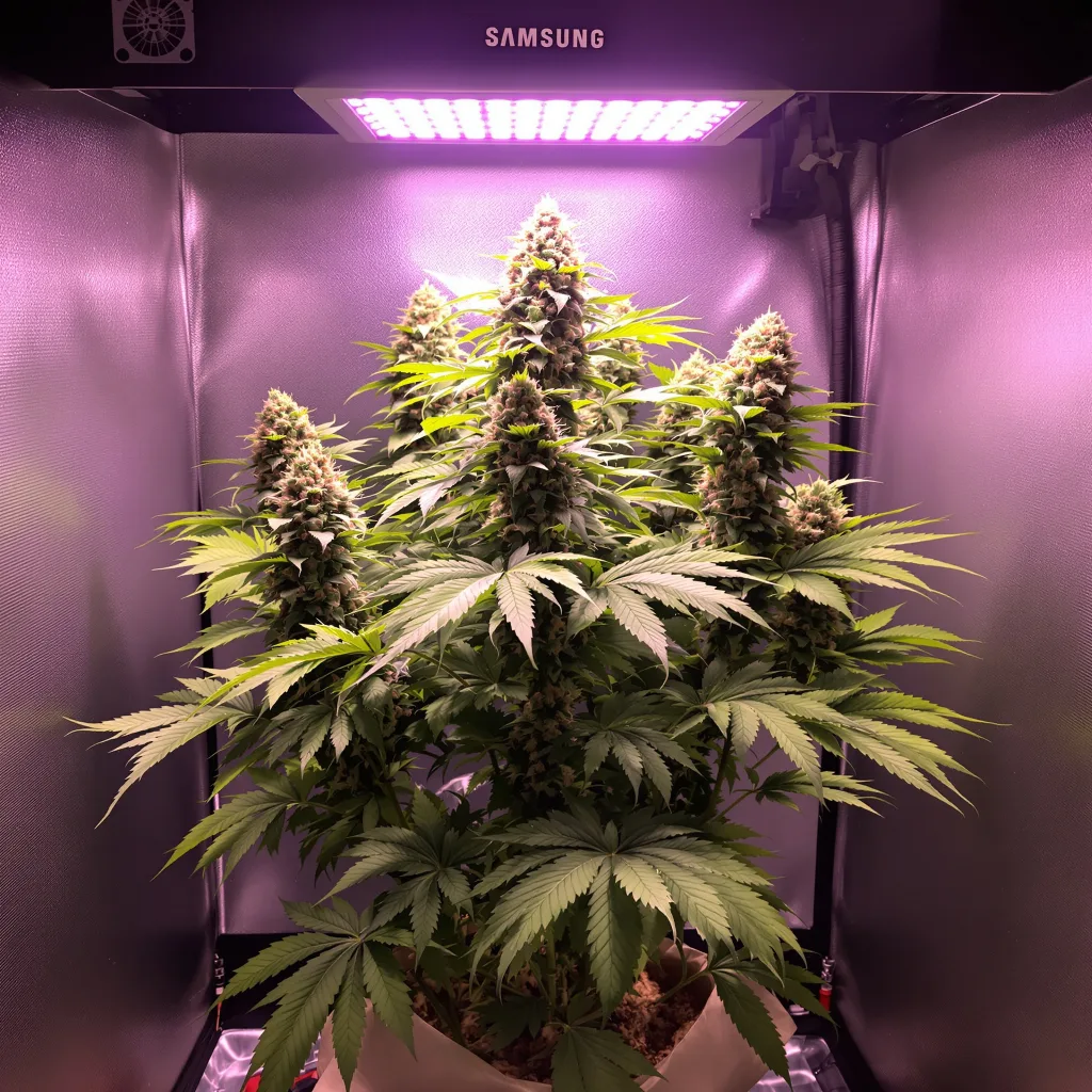 Killer Grape cannabis plant in flowering stage — 90-130 cm feminised