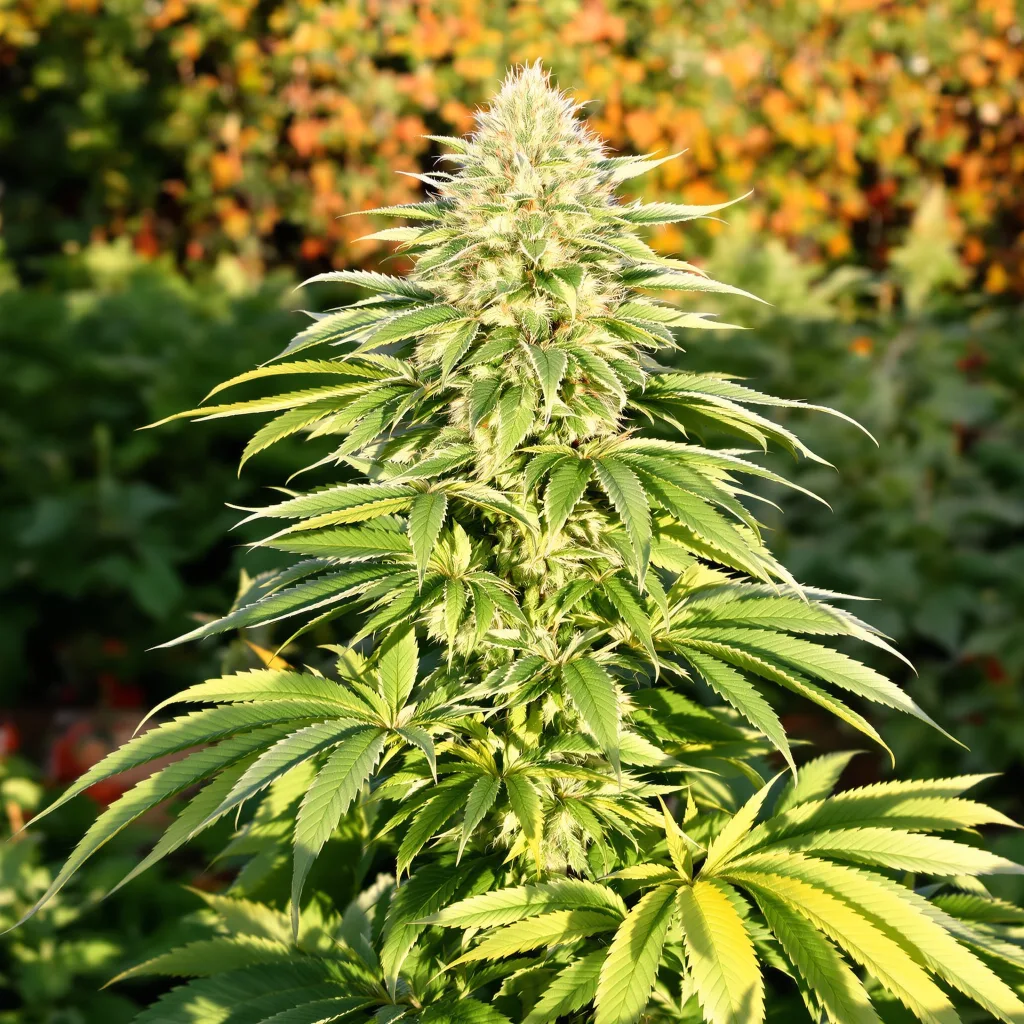 King Louis XIII 70% indica / 30% sativa flower with visible trichomes