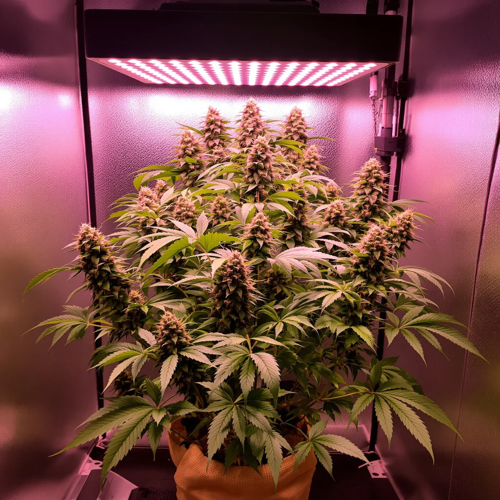 Kiwiskunk cannabis plant in flowering stage — 80-100 cm feminised