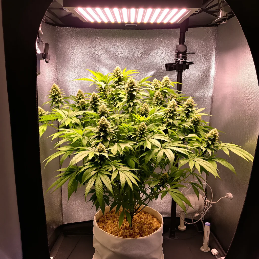 Kong cannabis plant in flowering stage — 90-130 cm feminised