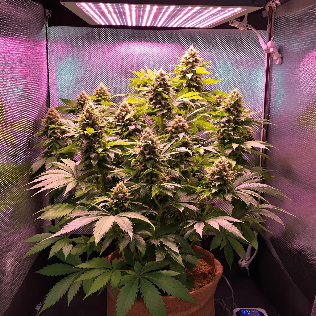 Kosher Kush cannabis plant in flowering stage — 90-130 cm feminised