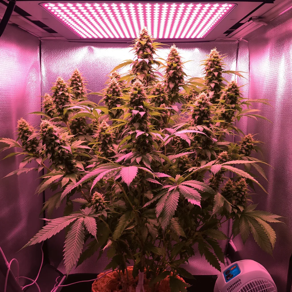 Kuchi cannabis plant in flowering stage — 80-110 cm feminised