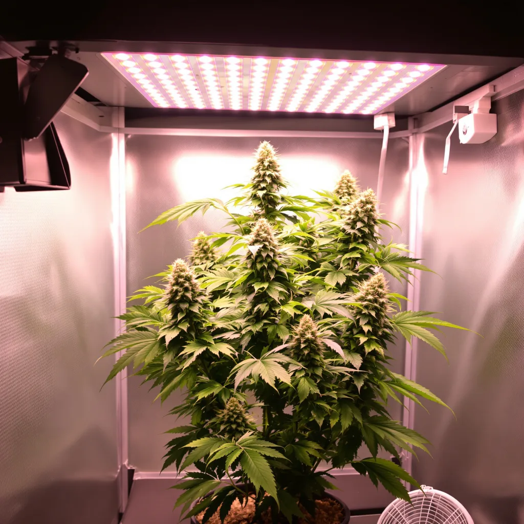 Kush Cake cannabis plant in flowering stage — 90-130 cm feminised
