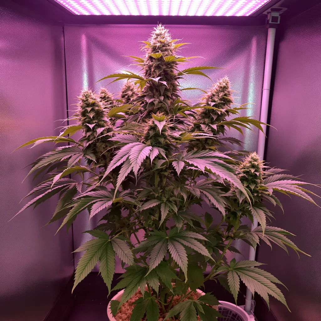 Kush XL cannabis plant in flowering stage — 90-130 cm feminised