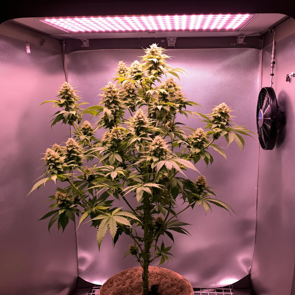 L.A. Sunshine cannabis plant in flowering stage — 60-100 cm autoflower