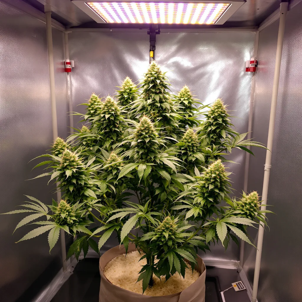 L.A. Sunshine cannabis plant in flowering stage — 120-180 cm feminised