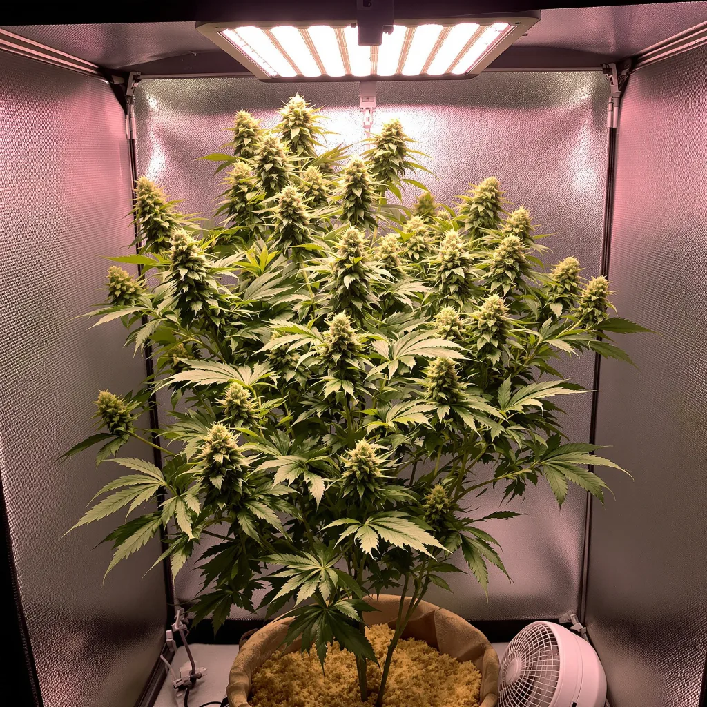 LA OG cannabis plant in flowering stage — 120-180 cm feminised