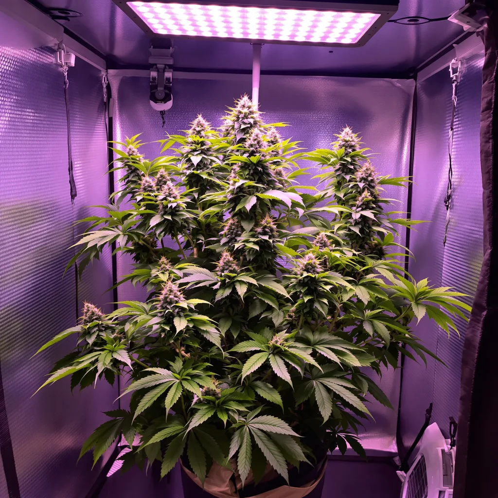 LA Ultra cannabis plant in flowering stage — 90-130 cm feminised