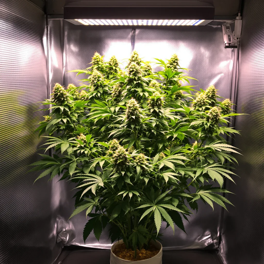 Lava Cake cannabis plant in flowering stage — 90-130 cm feminised