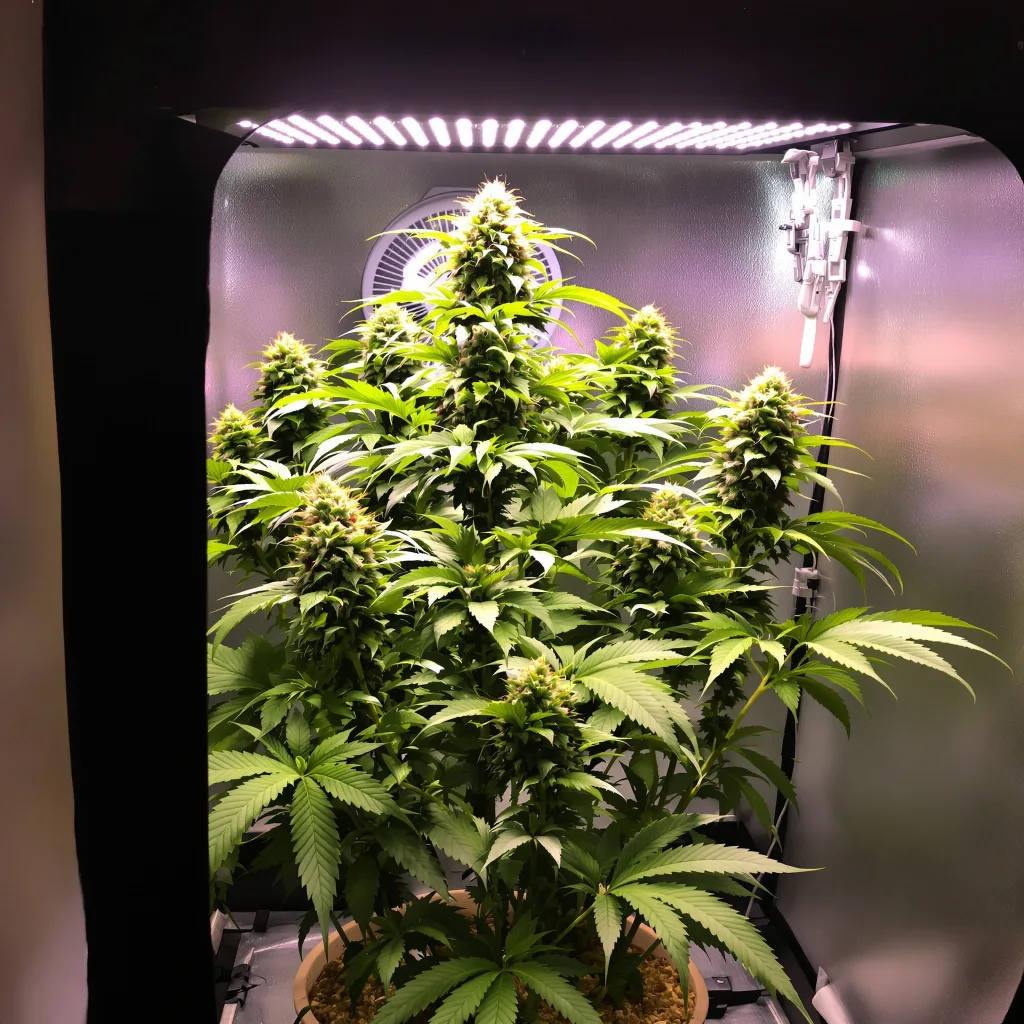 Liquid Butter cannabis plant in flowering stage — 90-130 cm feminised
