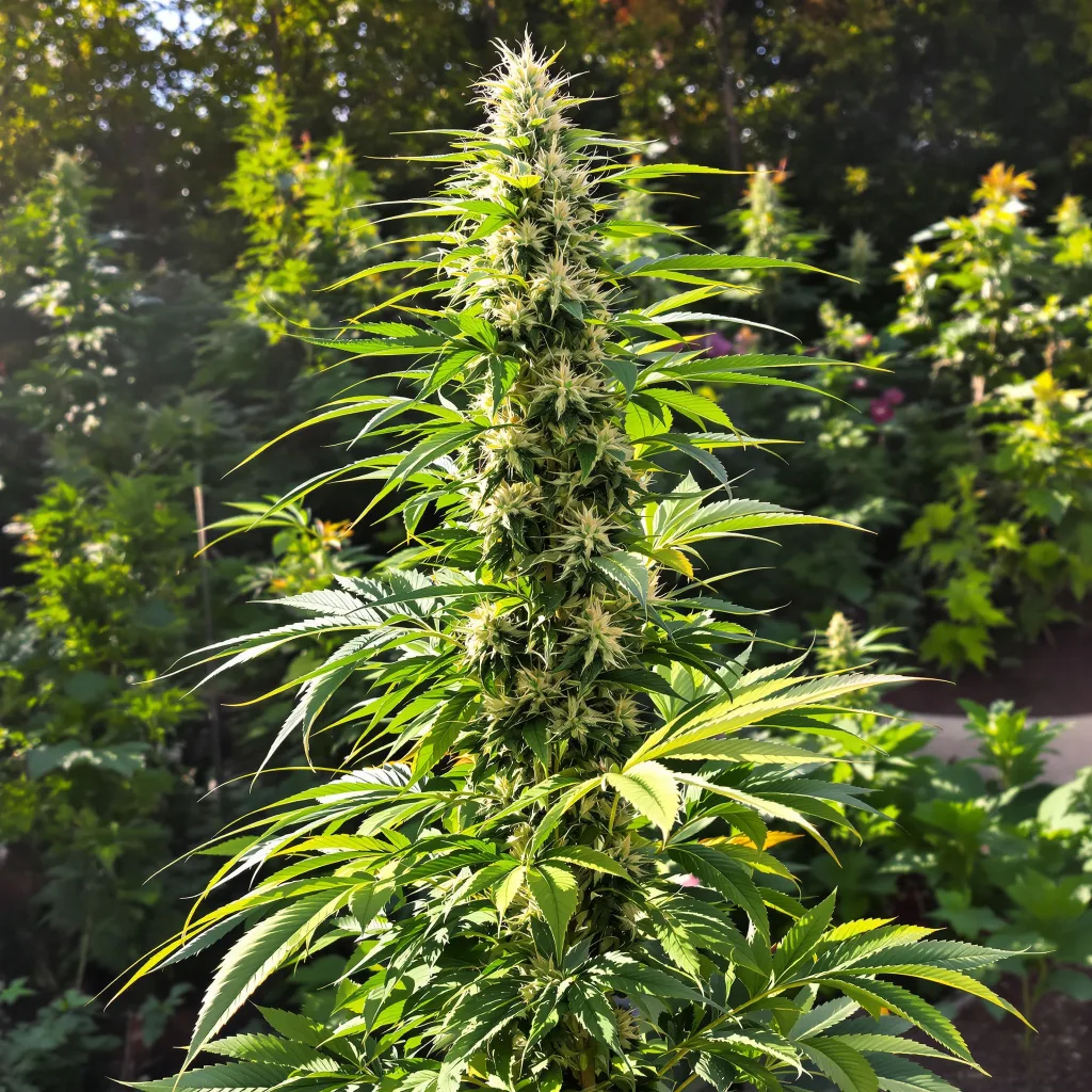 Lucid Dream Kush 9% indica / 91% sativa flower with visible trichomes