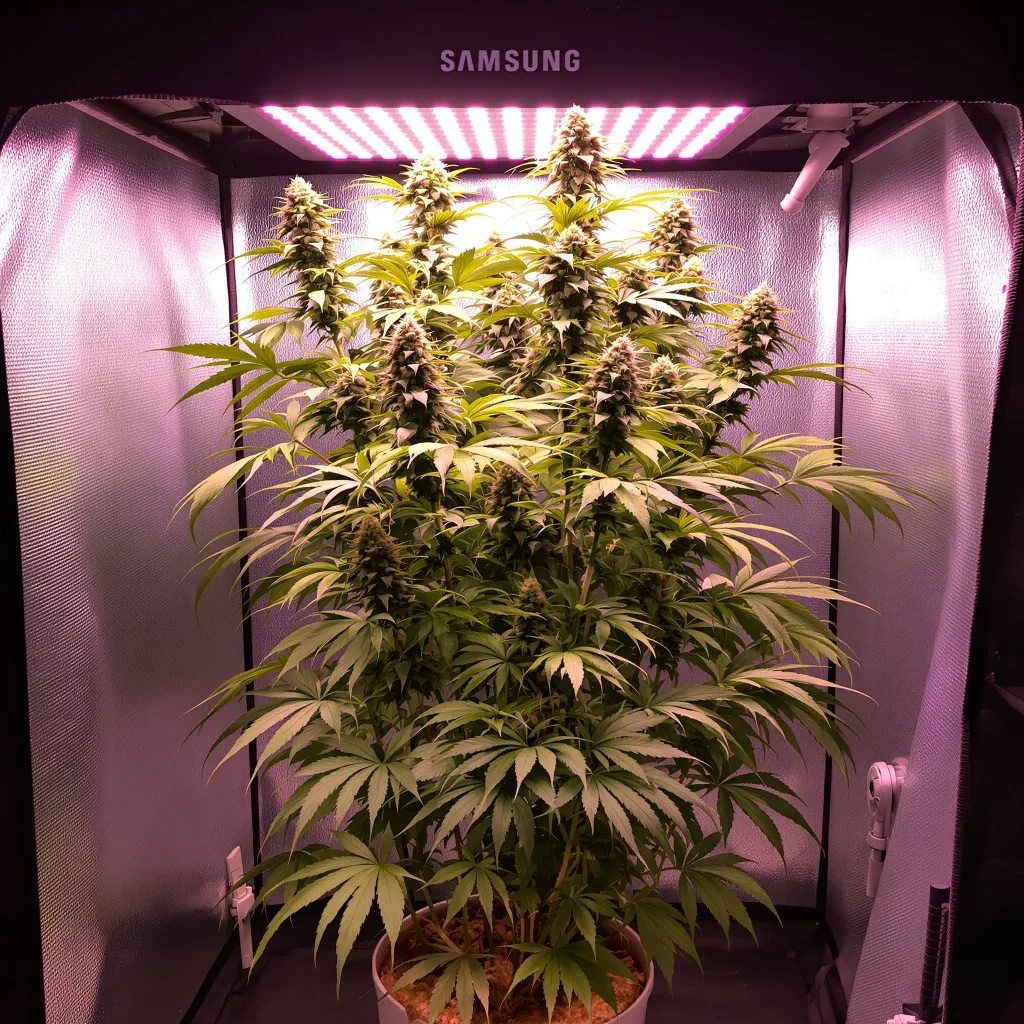 Lucid Dream Kush cannabis plant in flowering stage — 150-200 cm feminised