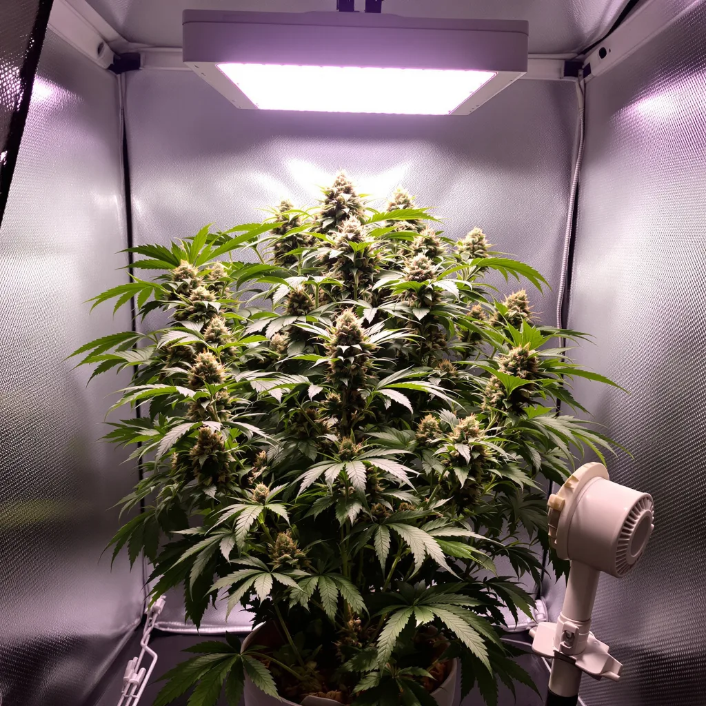 Mad Scientist cannabis plant in flowering stage — 90-130 cm feminised