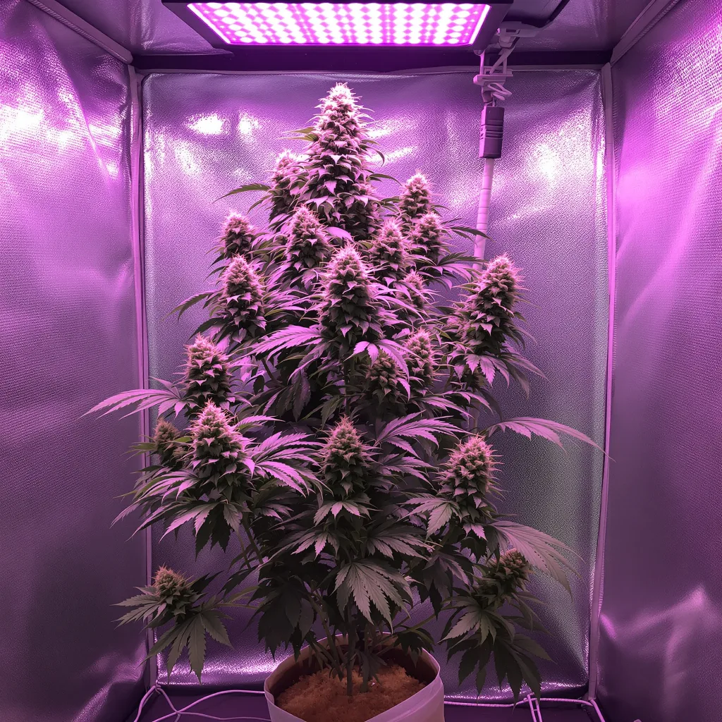 Magnum cannabis plant in flowering stage — 60-100 cm autoflower