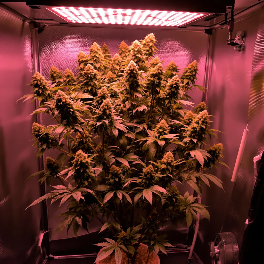 Mandarin cannabis plant in flowering stage — 120-180 cm feminised