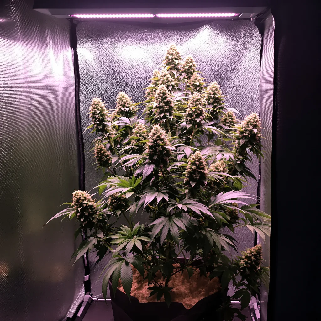 Mango Haze cannabis plant in flowering stage — 120-180 cm feminised