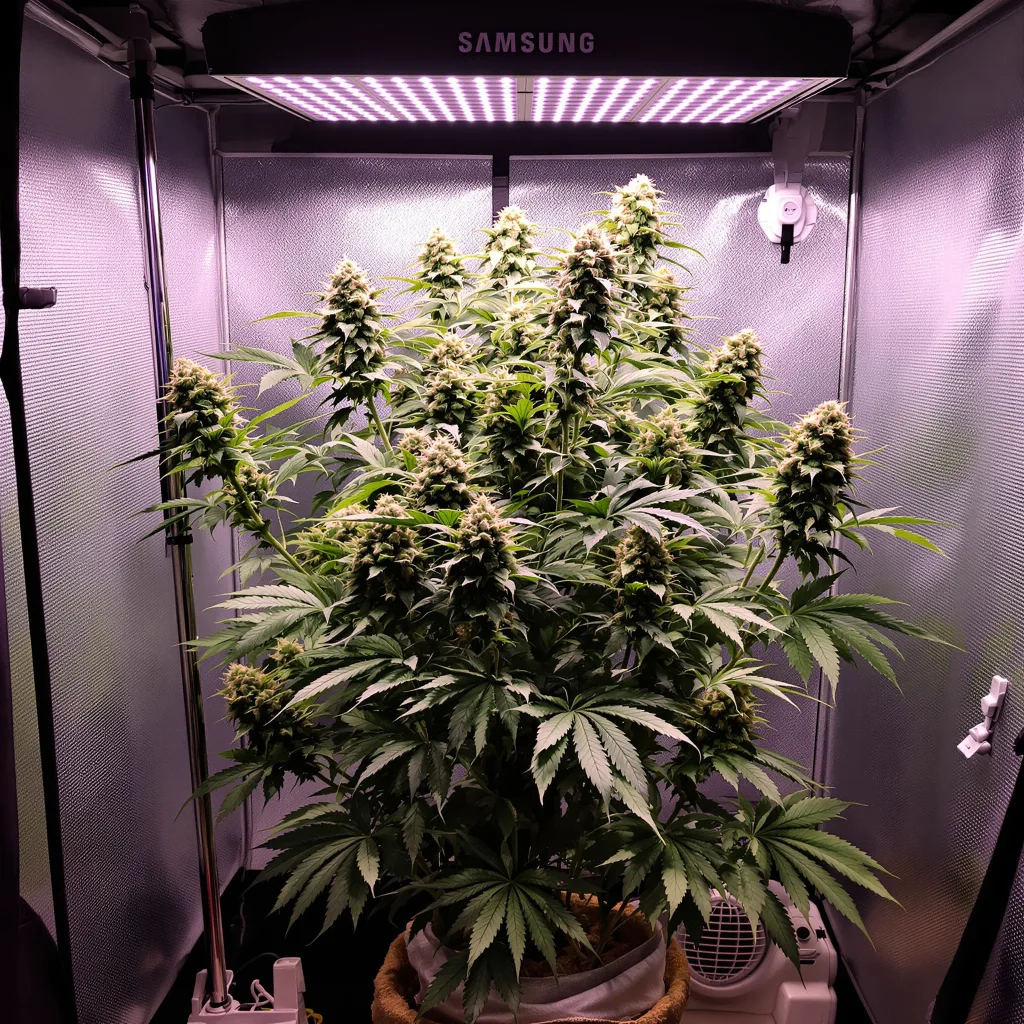 Manitoba Poison cannabis plant in flowering stage — 120-180 cm feminised
