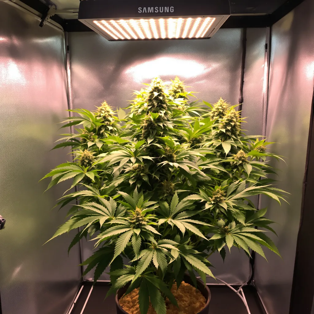 Mars OG cannabis plant in flowering stage — 90-130 cm feminised
