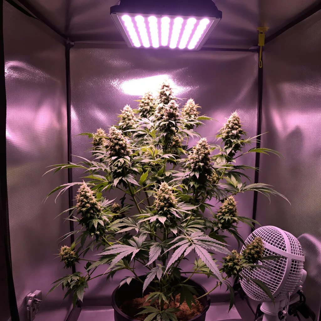 Master Bubba cannabis plant in flowering stage — 120-180 cm feminised