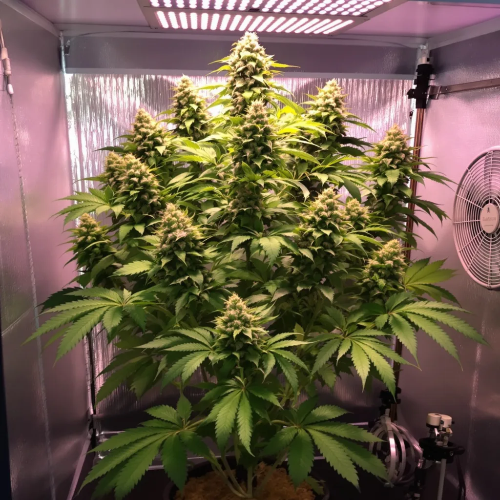 Master Jedi cannabis plant in flowering stage — 120-180 cm feminised