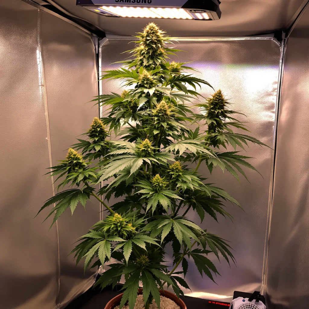Maui Wowie cannabis plant in flowering stage — 150-200 cm feminised