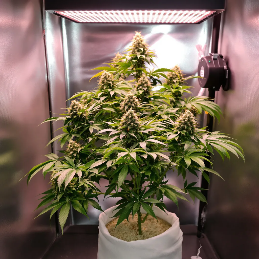 Meat Breath cannabis plant in flowering stage — 90-130 cm feminised