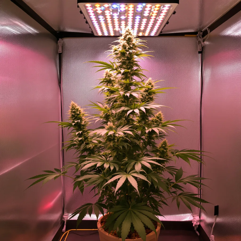 Melting Pot cannabis plant in flowering stage — 150-200 cm feminised