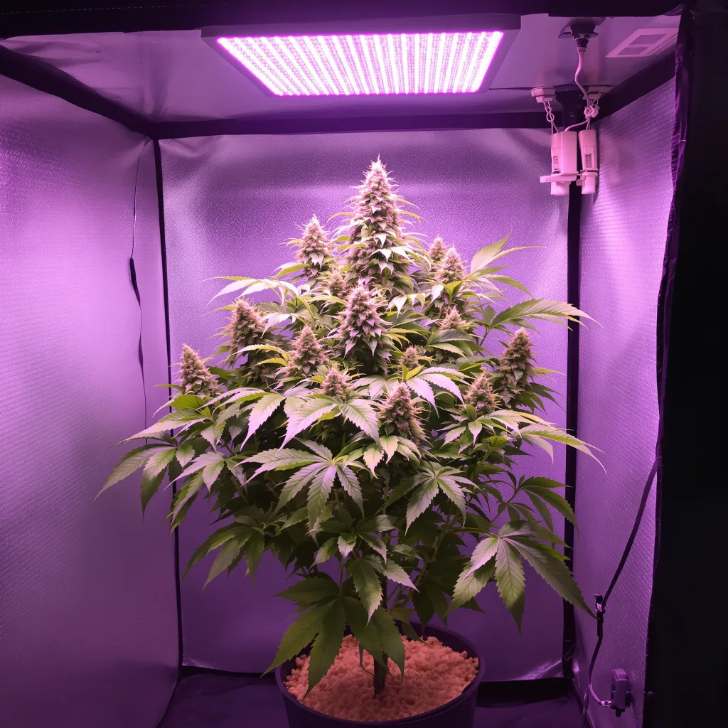 Middlefork cannabis plant in flowering stage — 90-130 cm feminised