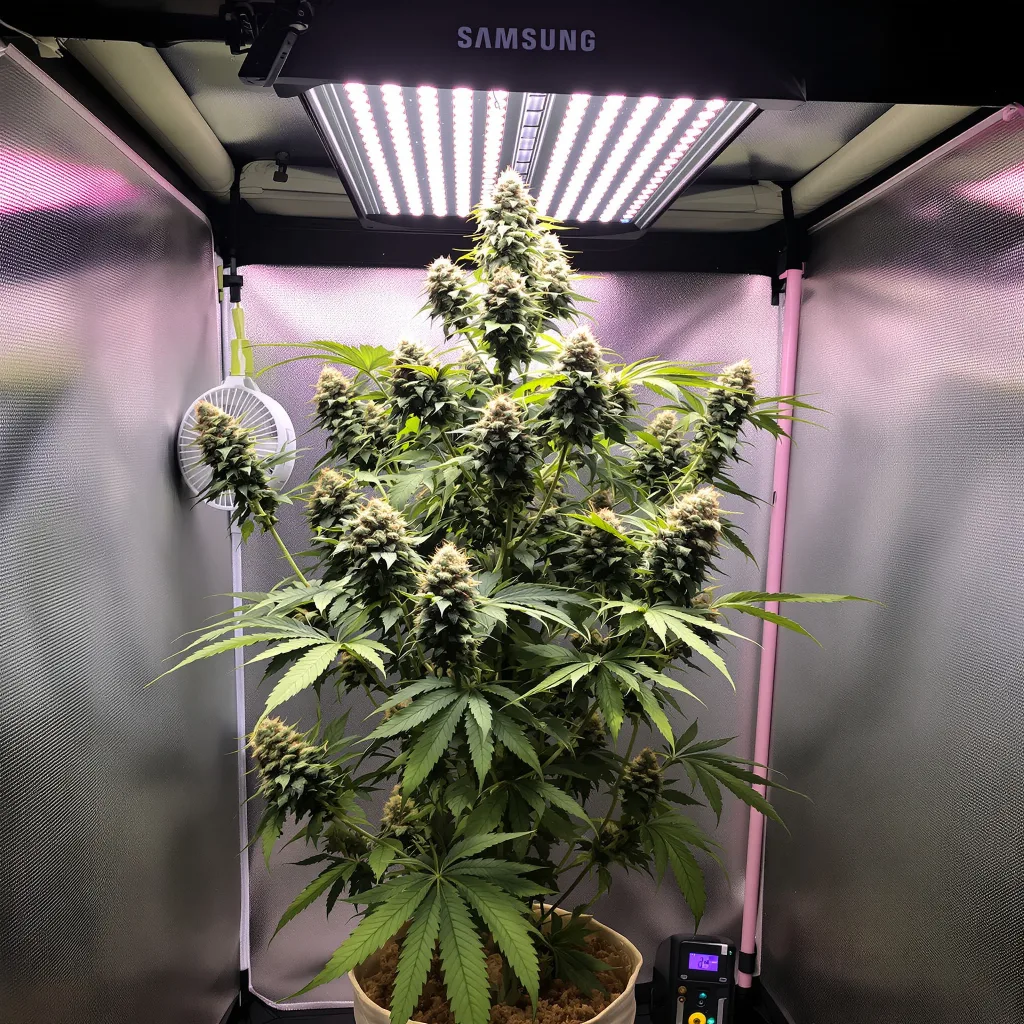 Mint Chocolate Chip cannabis plant in flowering stage — 120-180 cm feminised