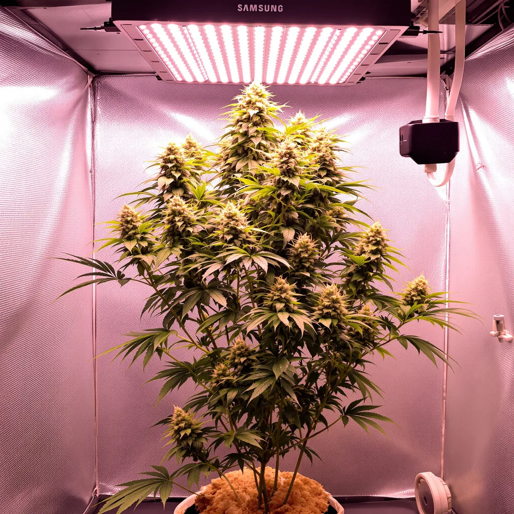 Misty Kush cannabis plant in flowering stage — 120-180 cm feminised