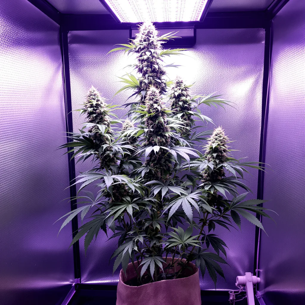 Moonshine Haze cannabis plant in flowering stage — 150-200 cm feminised