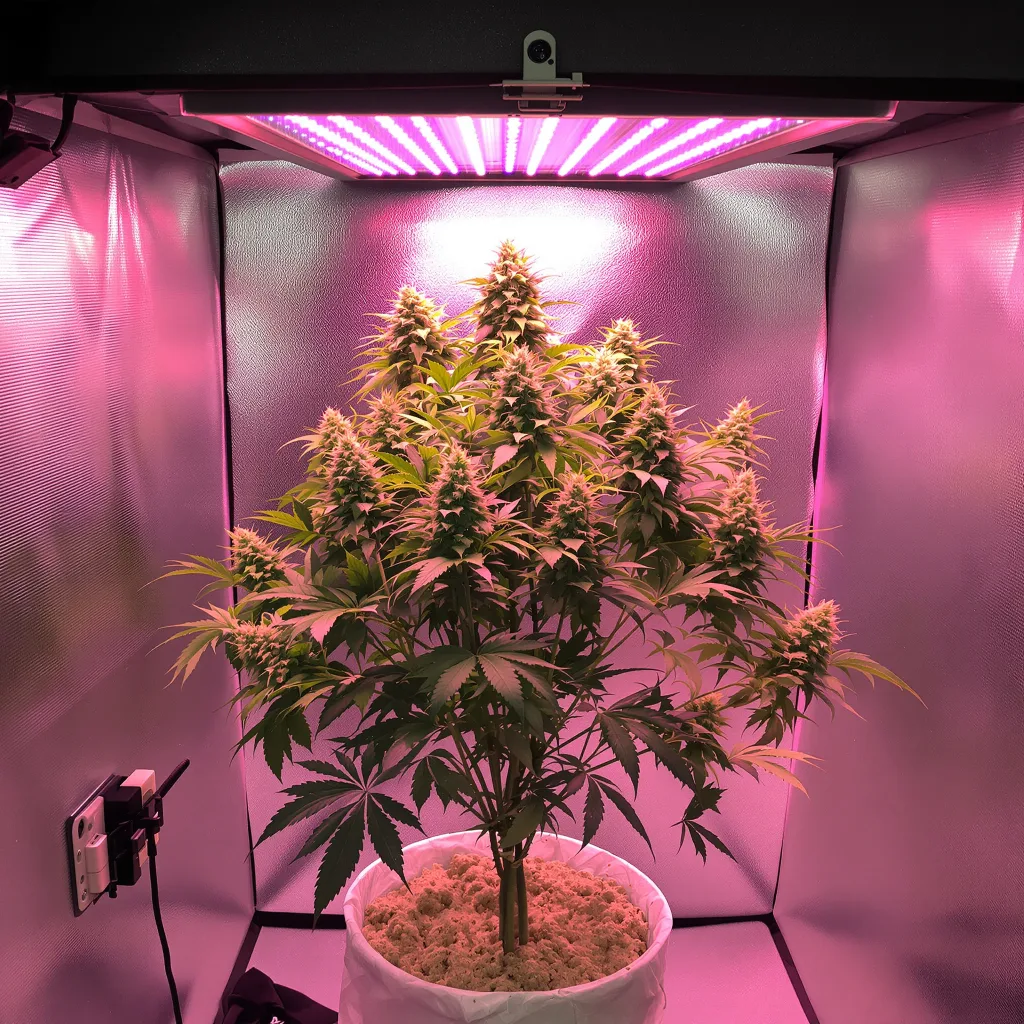 Motavation cannabis plant in flowering stage — 60-100 cm autoflower