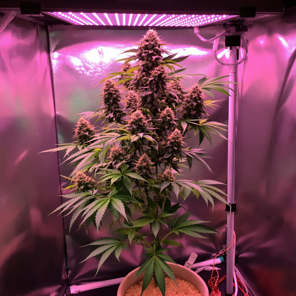 Motorbreath #15 cannabis plant in flowering stage — 120-180 cm feminised