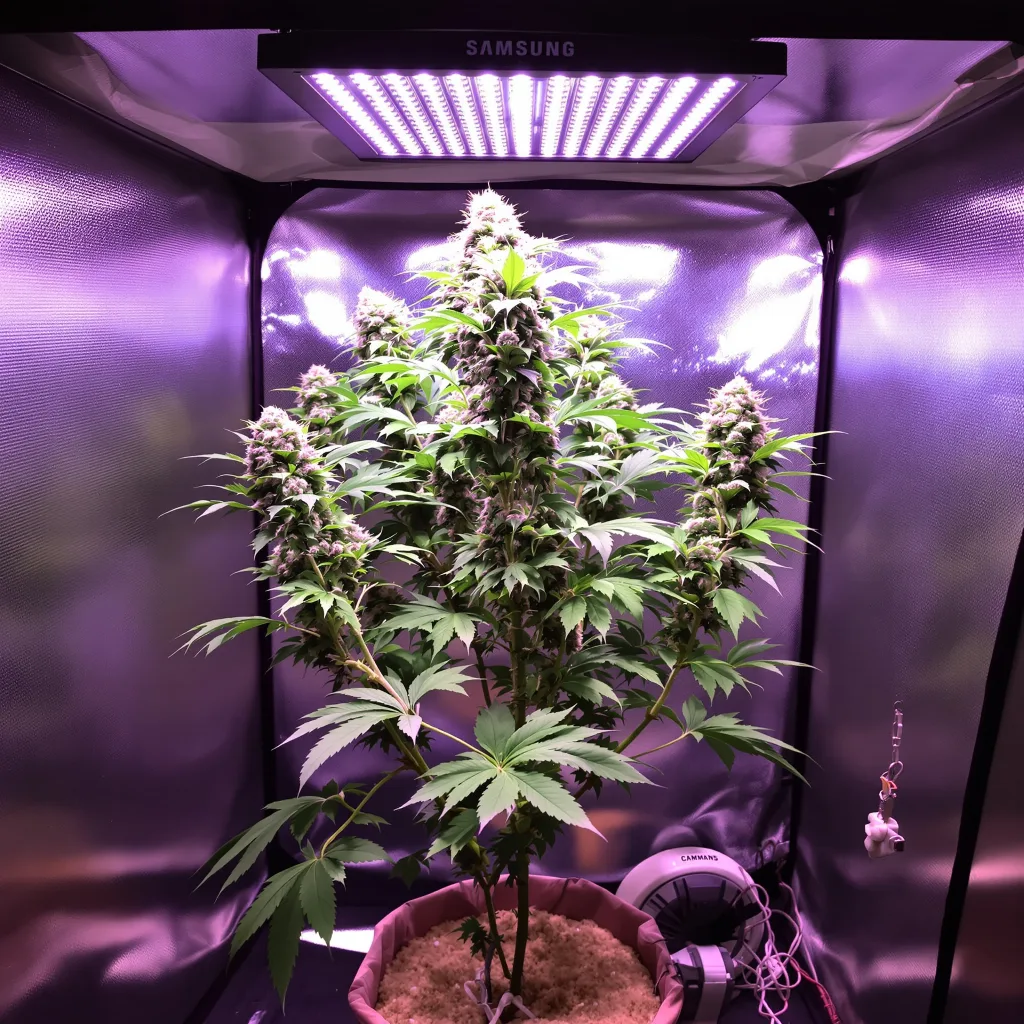 Mr. Tusk cannabis plant in flowering stage — 120-180 cm feminised
