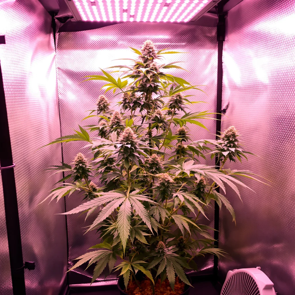 Neville's Haze cannabis plant in flowering stage — 150-200 cm feminised
