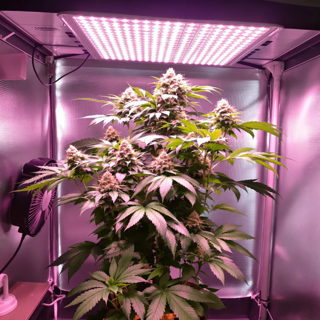 Night Nurse cannabis plant in flowering stage — 90-130 cm feminised